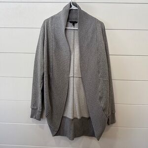 Banana Republic grey long sleeve cocoon sweater open cardigan size L